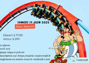 sortie parc Asterix